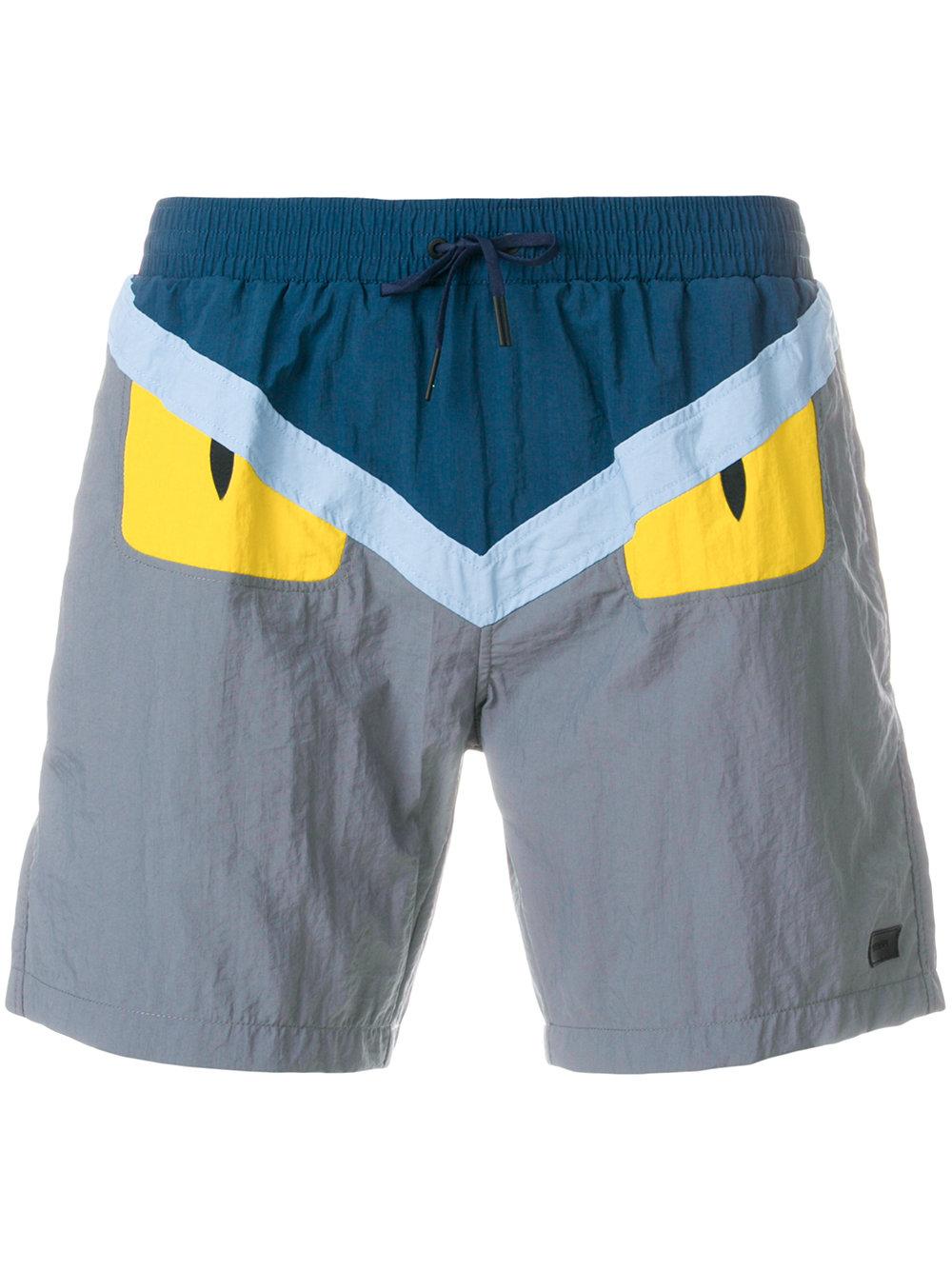 fendi bag bugs swim shorts