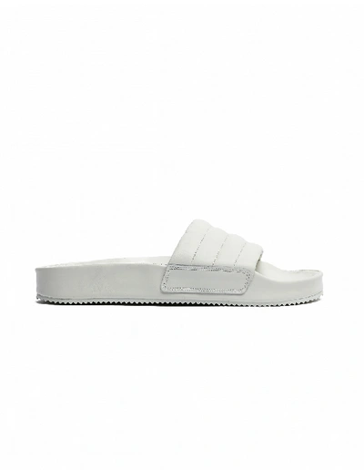 Spalwart Off-white Leather Flip-flops