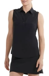 Nic + Zoe Nz Active Tech Stretch Collar Tank In Black