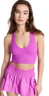 Fp Movement Free Throw Crop Tank In Neon Magenta