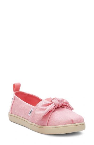 Toms Kids' Alpargata Slip-on Sneaker In Pink