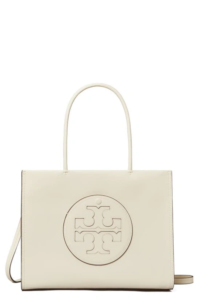 Tory Burch Ella Bio 人造皮革小号手提包 In Warm White