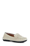 Geox Kosmopolis Loafer In Off White