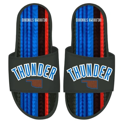 Islide Black Oklahoma City Thunder 2022/23 City Edition Gel Slide Sandals