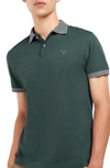 Barbour Men's Cornsay Contrast-trim Short Sleeve Polo Shirt In Green Gables