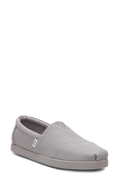 Toms Classic Alpargata Slip-on In Drizzle Grey Recycled Co