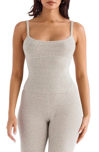 House Of Cb Knit Tank In Opal