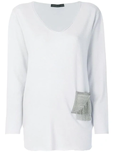 Fabiana Filippi Embellished Detail Jumper