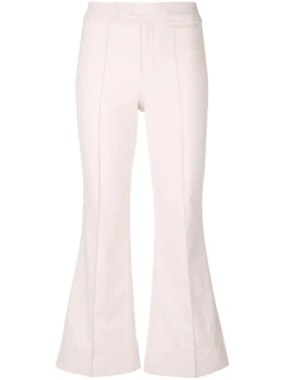 Isabel Marant Lyre Trousers In Pink & Purple