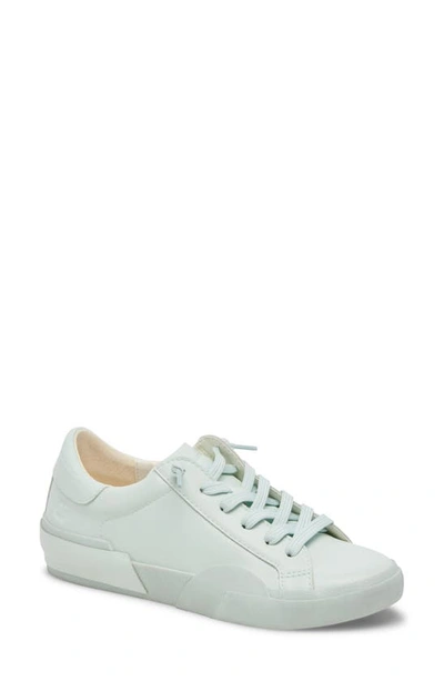 Dolce Vita Zina Sneaker In Seafoam Recycled Leather