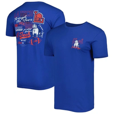 Image One Royal Louisiana Tech Bulldogs Through The Years T-shirt