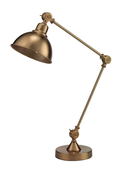 Shine Studio Wallace Table Lamp In Antique Brass