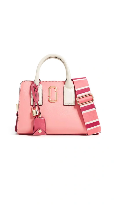 Marc Jacobs Little Big Shot Satchel In Coral Multi