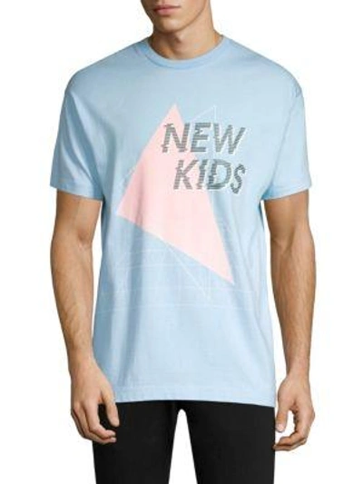 Tee Library New Kids Cotton Tee In Blue