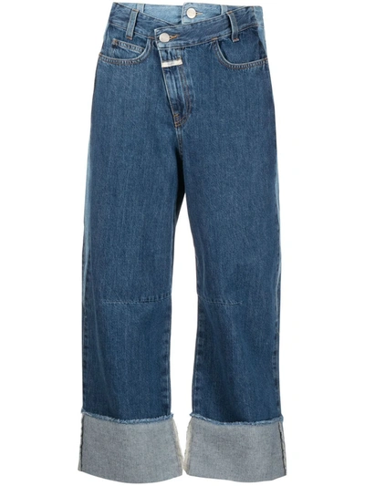 Closed High-waisted Denim Jeans In Blue