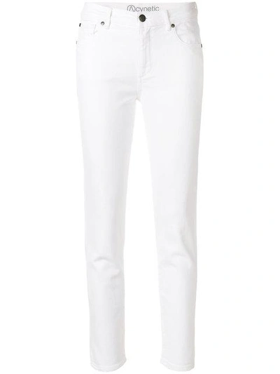 Acynetic Classic Skinny Jeans In White