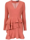 Olympiah Andes Ruffled Dress In Pink