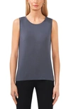 Halogen Back Keyhole Tank In Blue Slate