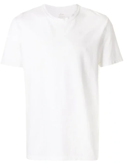 Altea Round Neck Short-sleeved T-shirt In White