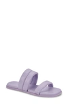 Dolce Vita Adore Slide Sandal In Lilac Leather