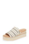 Toms Diana Platform Slide Sandal In Natural