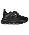 Versace Chain Reaction Sneakers In Black