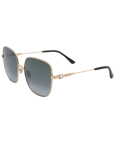 Jimmy Choo Women's Kori/g/sk Mm Sunglasses In Gold