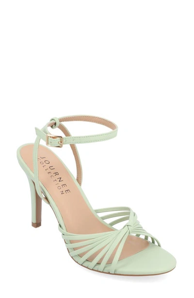 Journee Collection Vanita Stiletto Sandal In Sage
