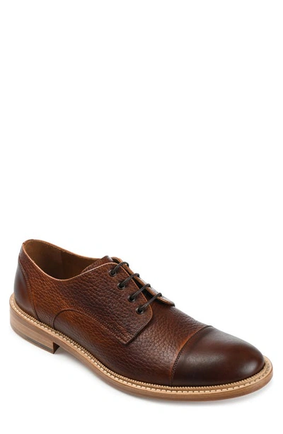 Taft Rome Cap Toe Derby In Brown