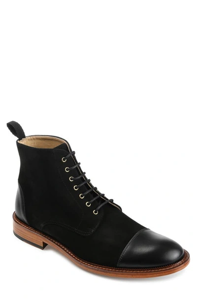 Taft Troy Lace-up Boot In Black