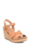 Söfft Clarissa Wedge Sandal In Tan