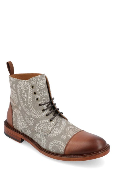 Taft Boot In Taupe Paisley
