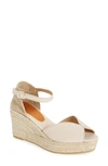 Toni Pons Lua Ankle Strap Espadrille Wedge Sandal In Pedra/stone