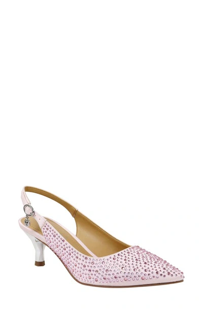 J. Reneé Ferryanne Slingback Pointed Toe Pump In Pastel