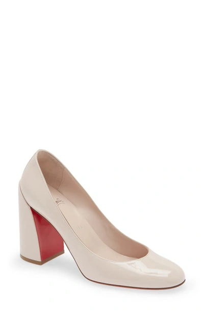 Christian Louboutin Miss Sab Pump In Leche
