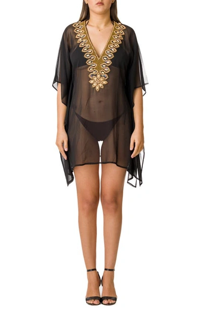 Ranee's Embellished Tunic In Black
