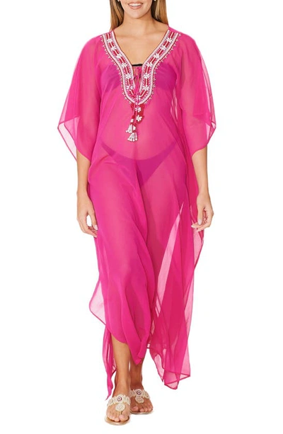 Ranee's Embellished Cover-up In Pink