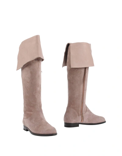 Anna Baiguera Boots In Light Brown