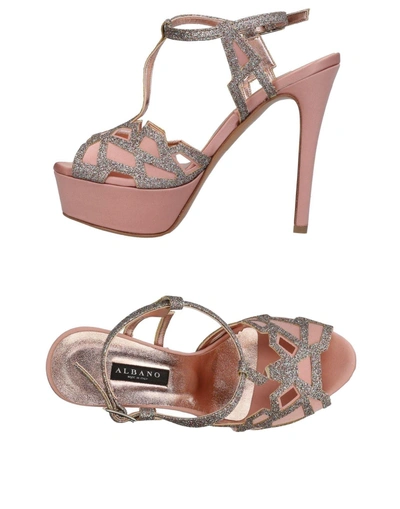 Albano Sandals In Pink