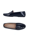 Tod's Loafers In Dark Blue