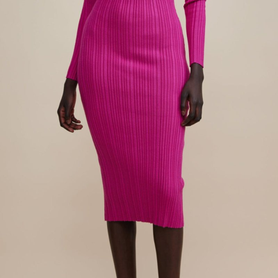 Acler Windsor Dress In Pink