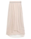 Brunello Cucinelli Gonne Beige