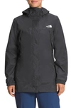 The North Face Antora Waterproof Hooded Parka In Asphalt Grey