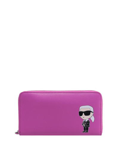 Karl Lagerfeld Wallet In Pink