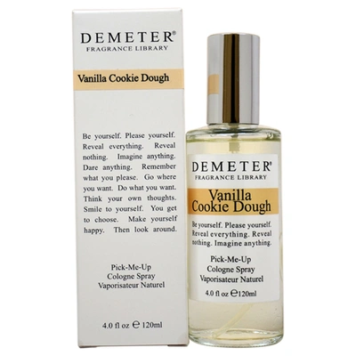 Demeter Vanilla Cookie Dough By  For Unisex - 4 oz Cologne Spray In Green