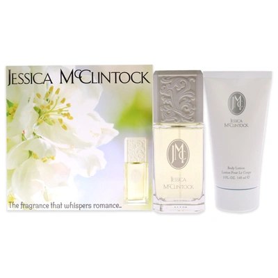 Jessica Mcclintock For Women - 2 Pc Gift Set 3.4oz Edp Spray, 5oz Body Lotion In White