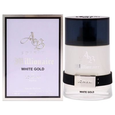 Lomani Spirit Millionaire White Gold By  For Men - 3.3 oz Edp Spray In Silver