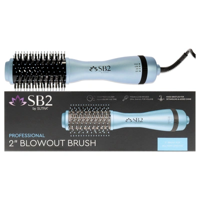 Sutra Professional Blowout Brush - Metalic Baby Blue By  For Unisex - 2 Inch Hair Brush
