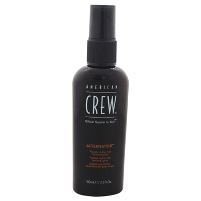 American Crew Alternator Flexible Styling And Finishing Spray By  For Men - 3.3 oz Hairspray In Black