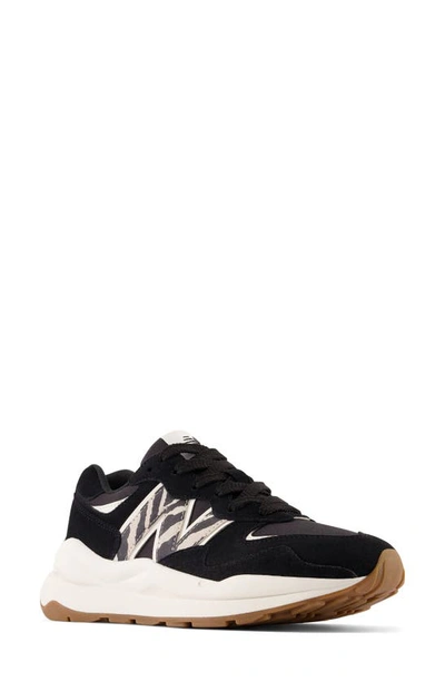 New Balance Women's 5740 Low Top Sneakers In Animal Print/black